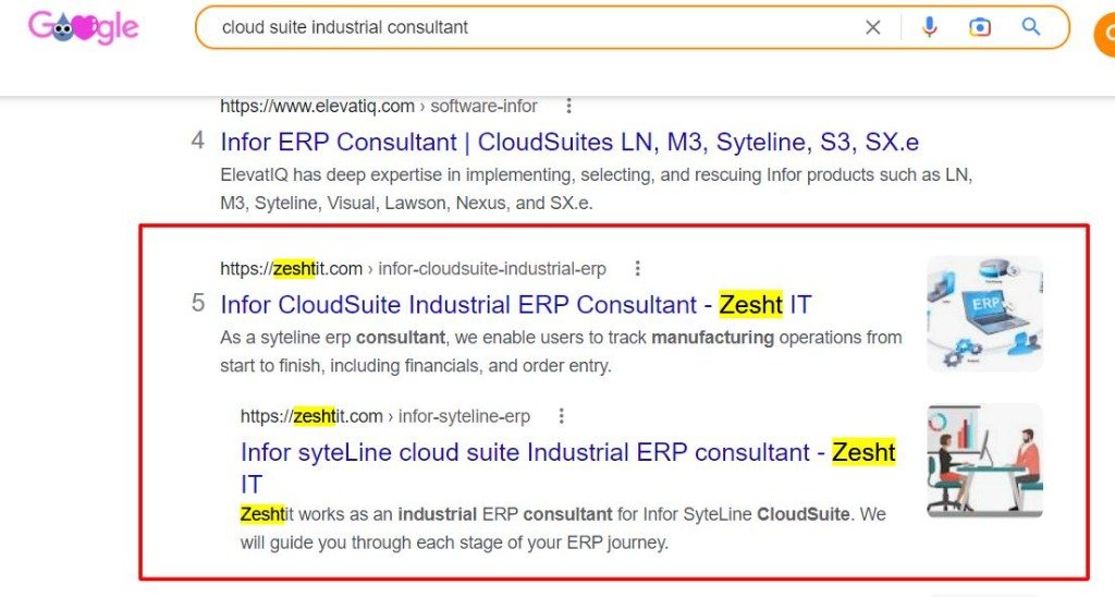 cloud suite industrial consultant